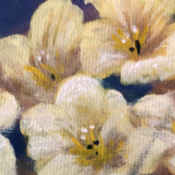 “Day Lilies and Blue Teapot” by Jack Downs oil on canvas 2016/8x10/not framed - Picture 8 of 9